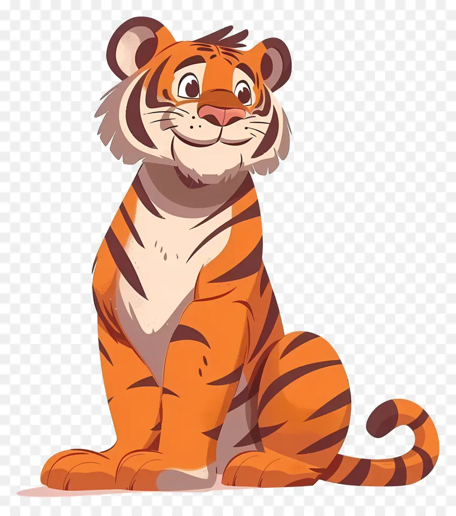 Cartoon Tiger，Tigre PNG