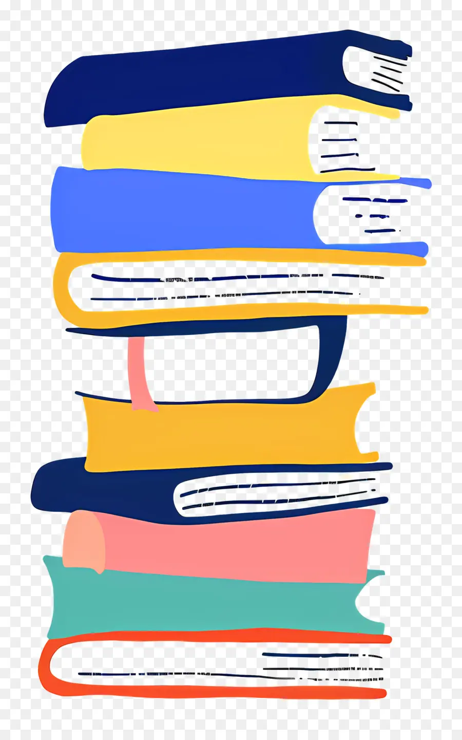 Pila De Libros，Libros PNG