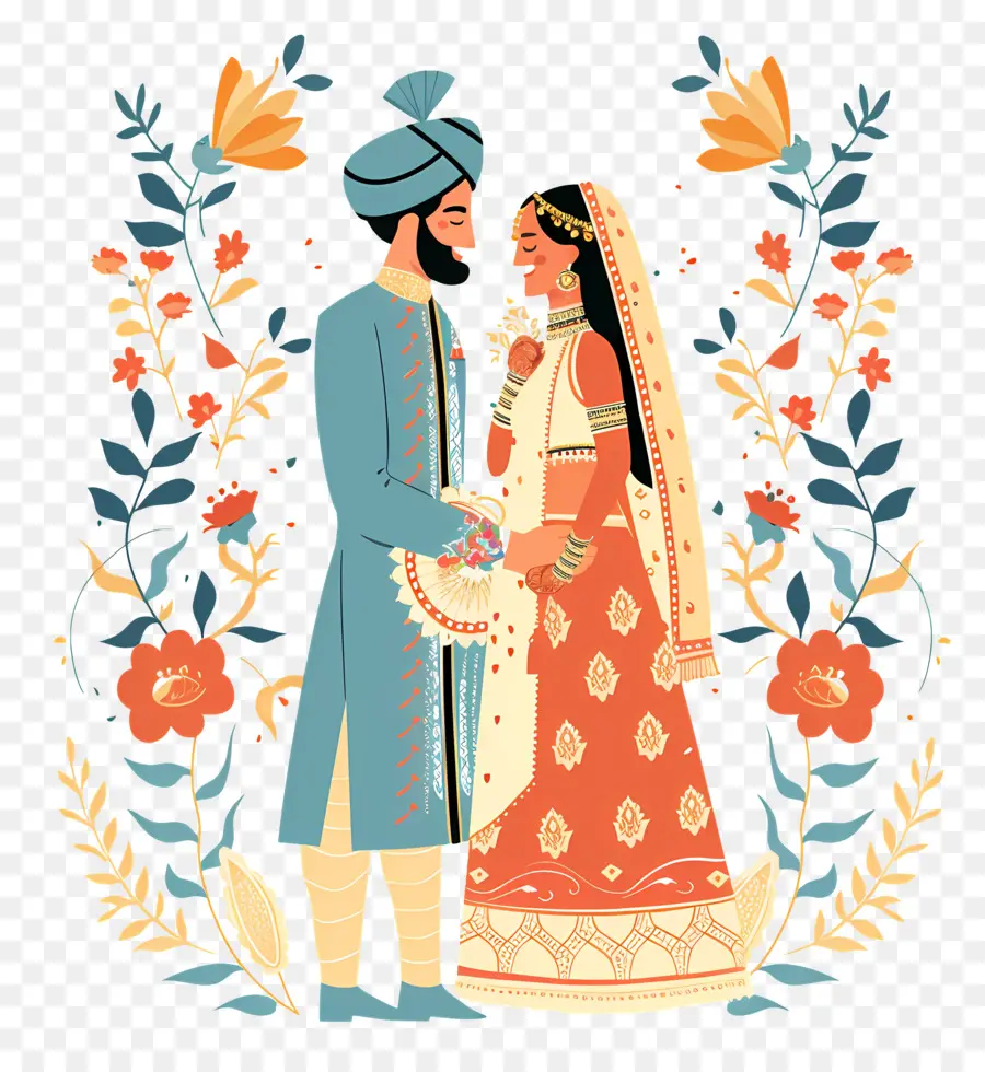 Boda India，Atuendo Tradicional PNG