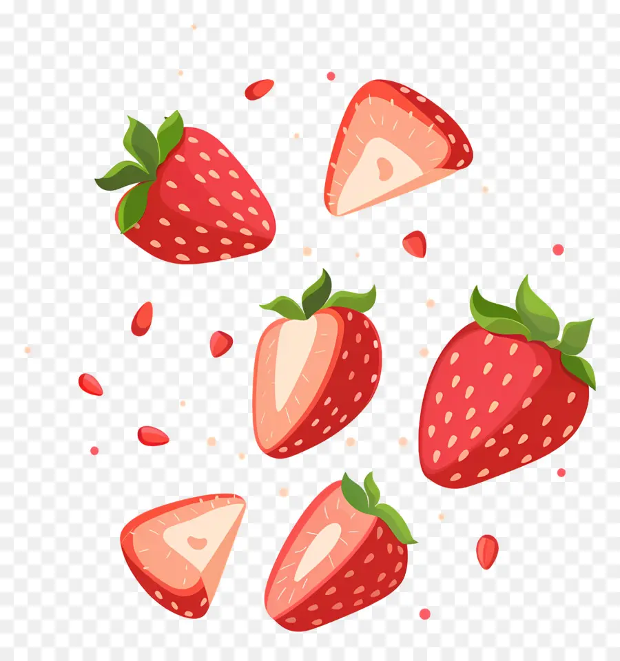 Fresas，La Fruta PNG