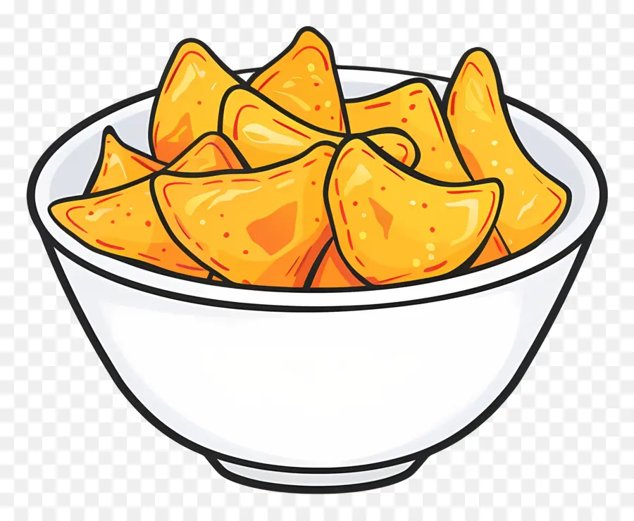 Fichas Bowl，Chips De Tortilla PNG