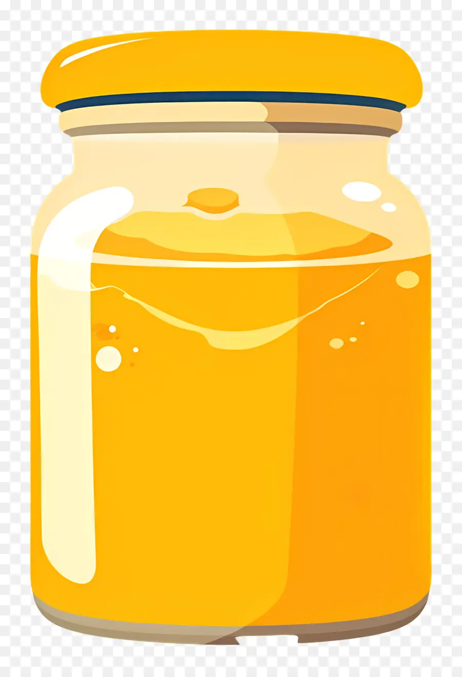 Jarra De Mantequilla De Ghee，La Miel PNG