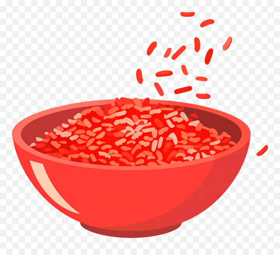 La Levadura Roja De Arroz，Tazón Rojo PNG