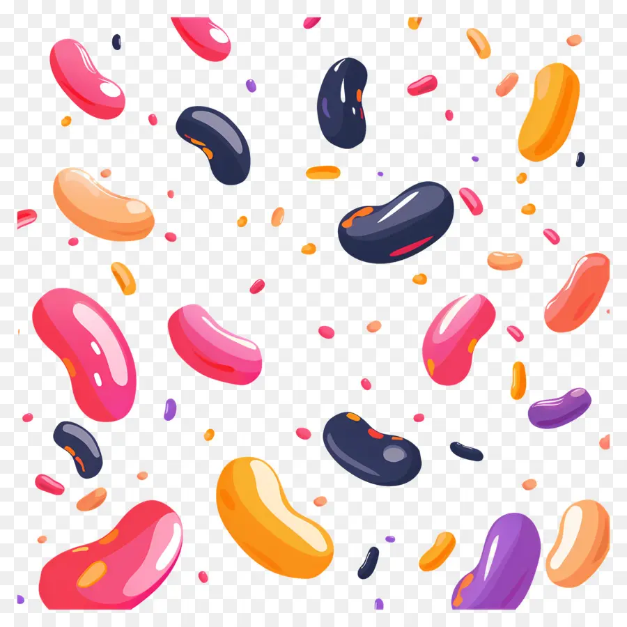 Jelly Beans，Los Frijoles PNG