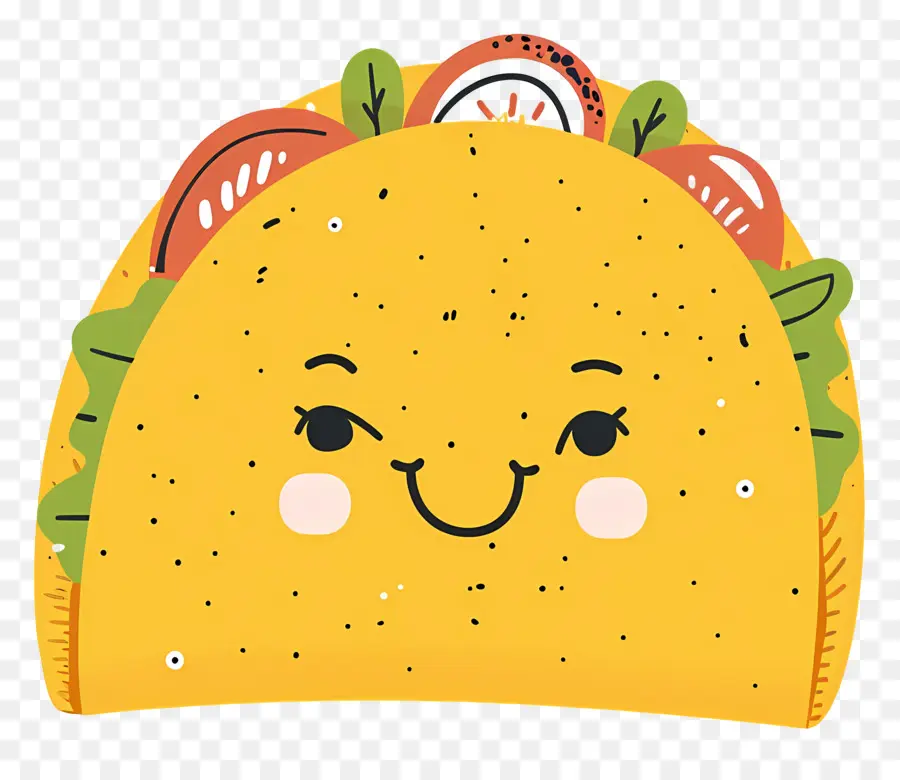 Taco，Taco Sonriente PNG