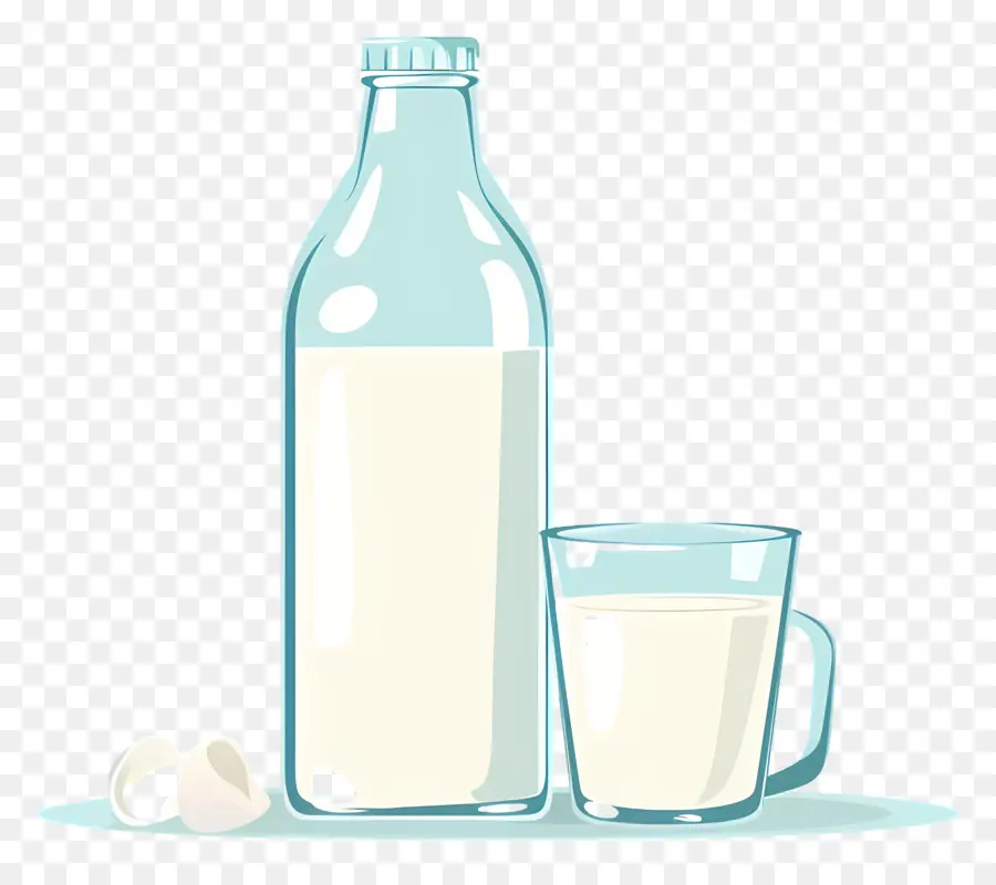 La Leche Fresca，Vaso De Leche PNG