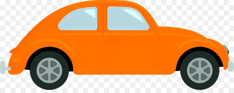 Dibujos Animados De Coches，Orange Coche PNG