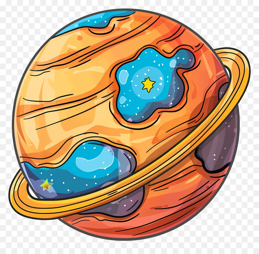 Planeta，Planeta Con Anillos PNG