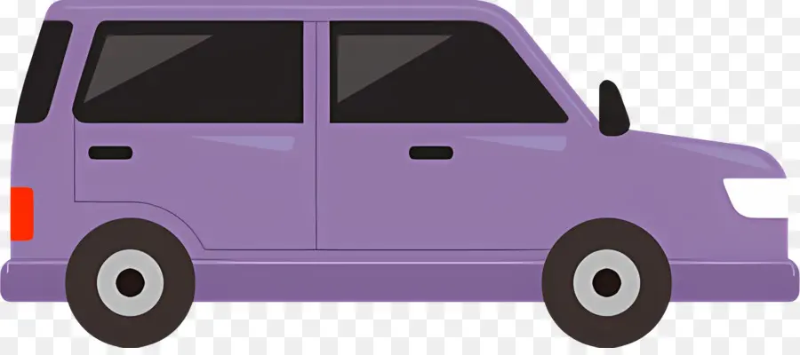 Dibujos Animados De Coches，Púrpura Coche PNG