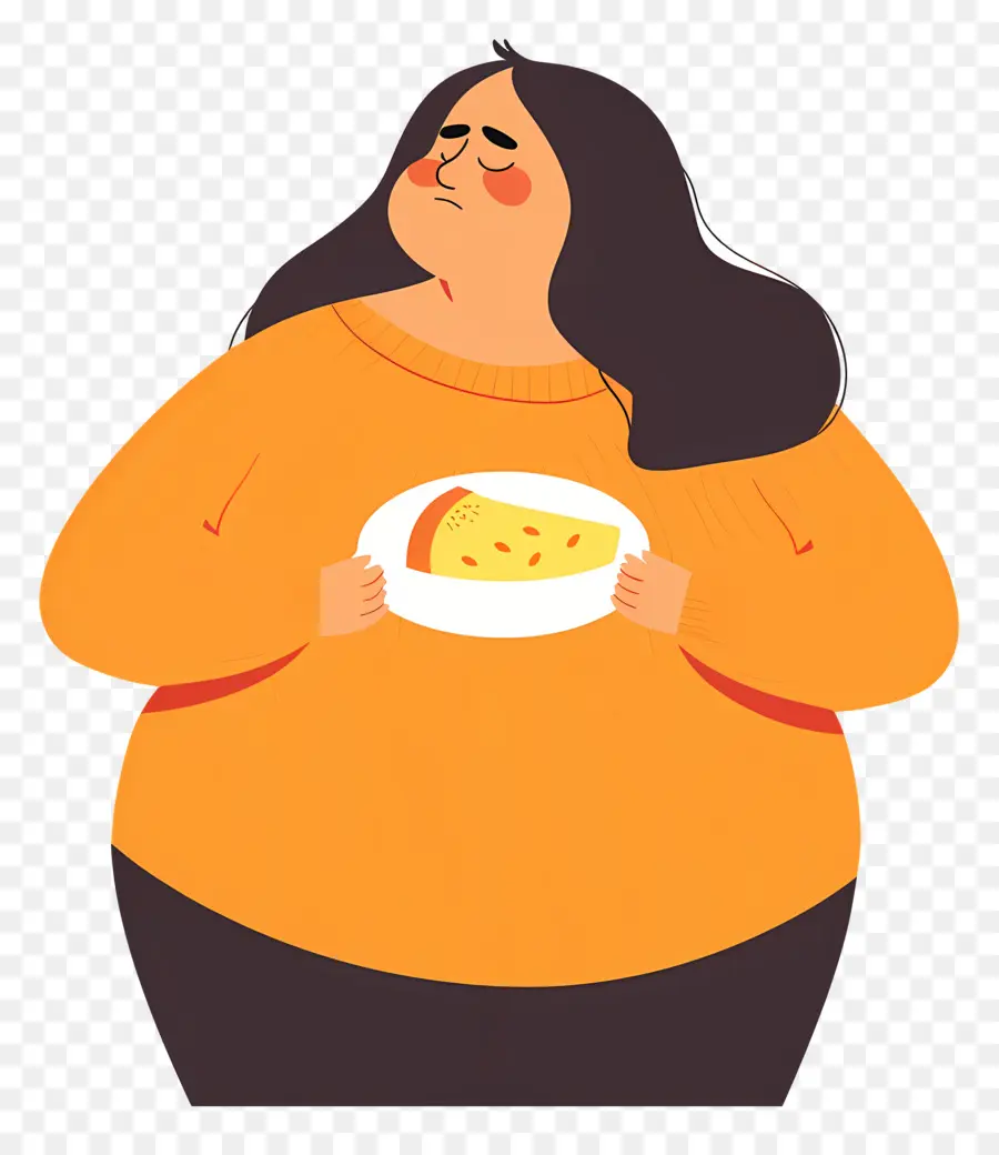 Mujer Obesa，Ment PNG