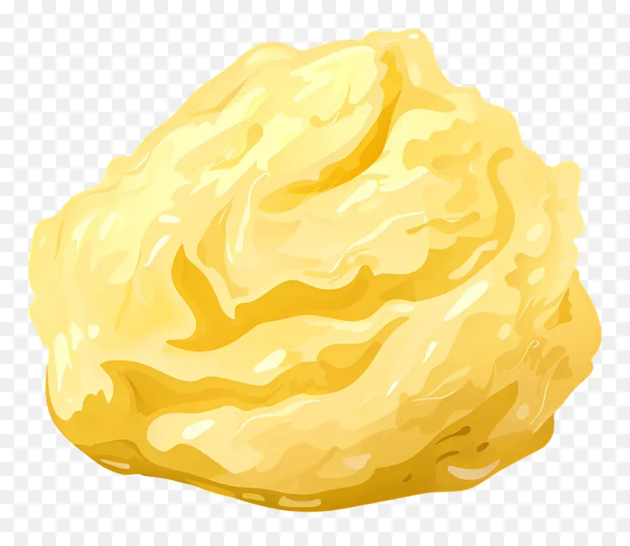 Puré De Patata，Mantequilla PNG