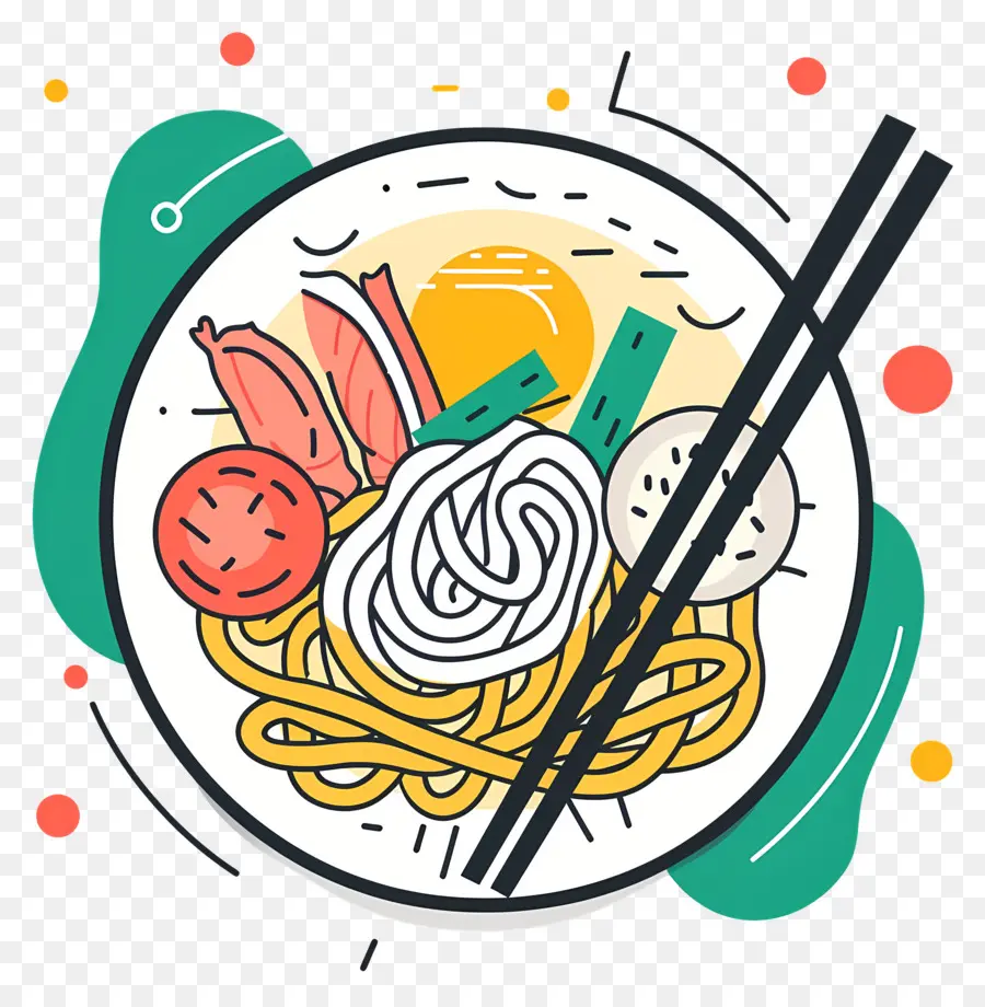 Udon，Fideos PNG