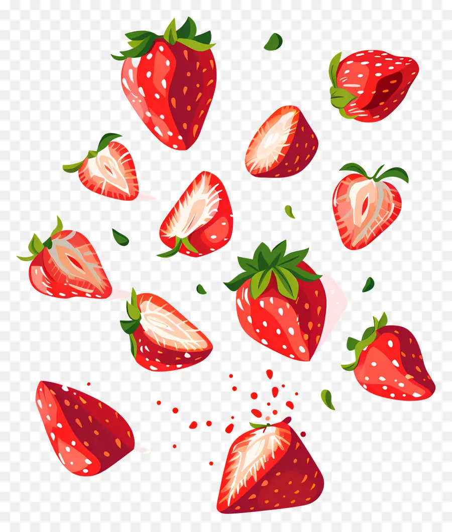 Fresas，Fresco PNG