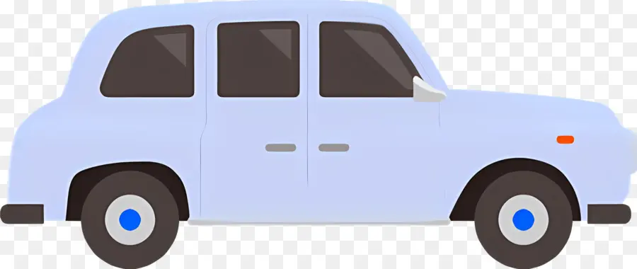 Dibujos Animados De Coches，Coche Azul PNG