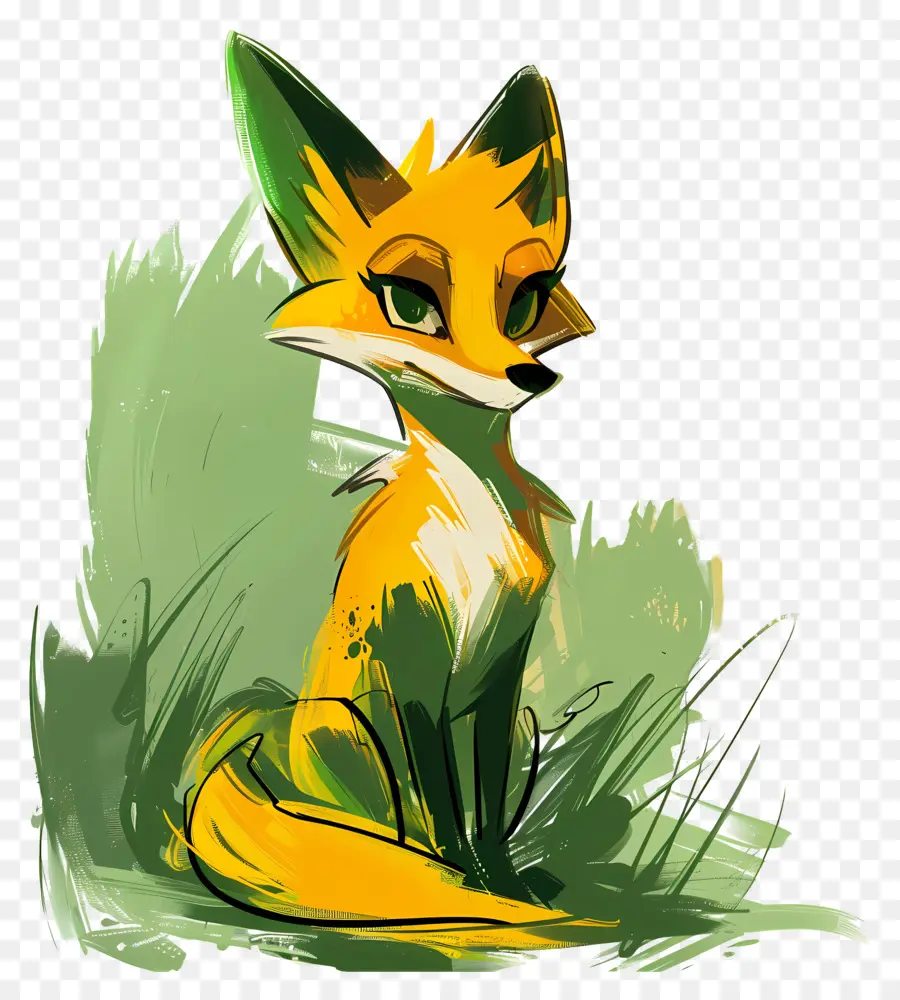 De Dibujos Animados De Fox，Lindo Fox PNG