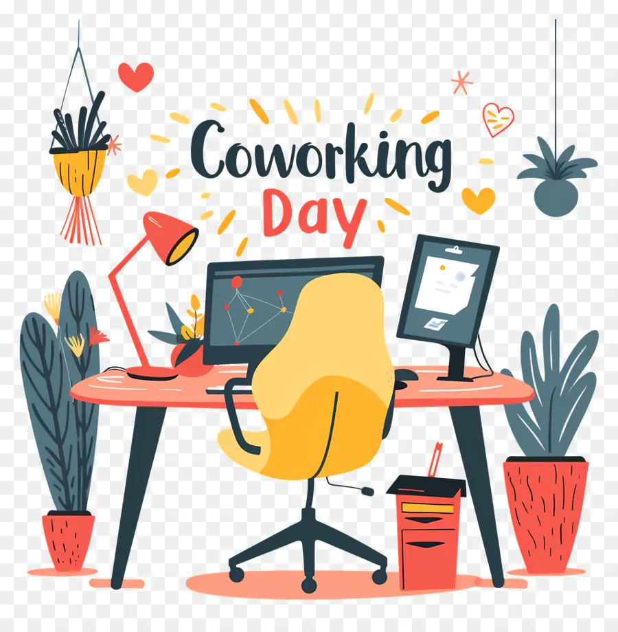 Día Internacional De Coworking，Espacio De Coworking PNG