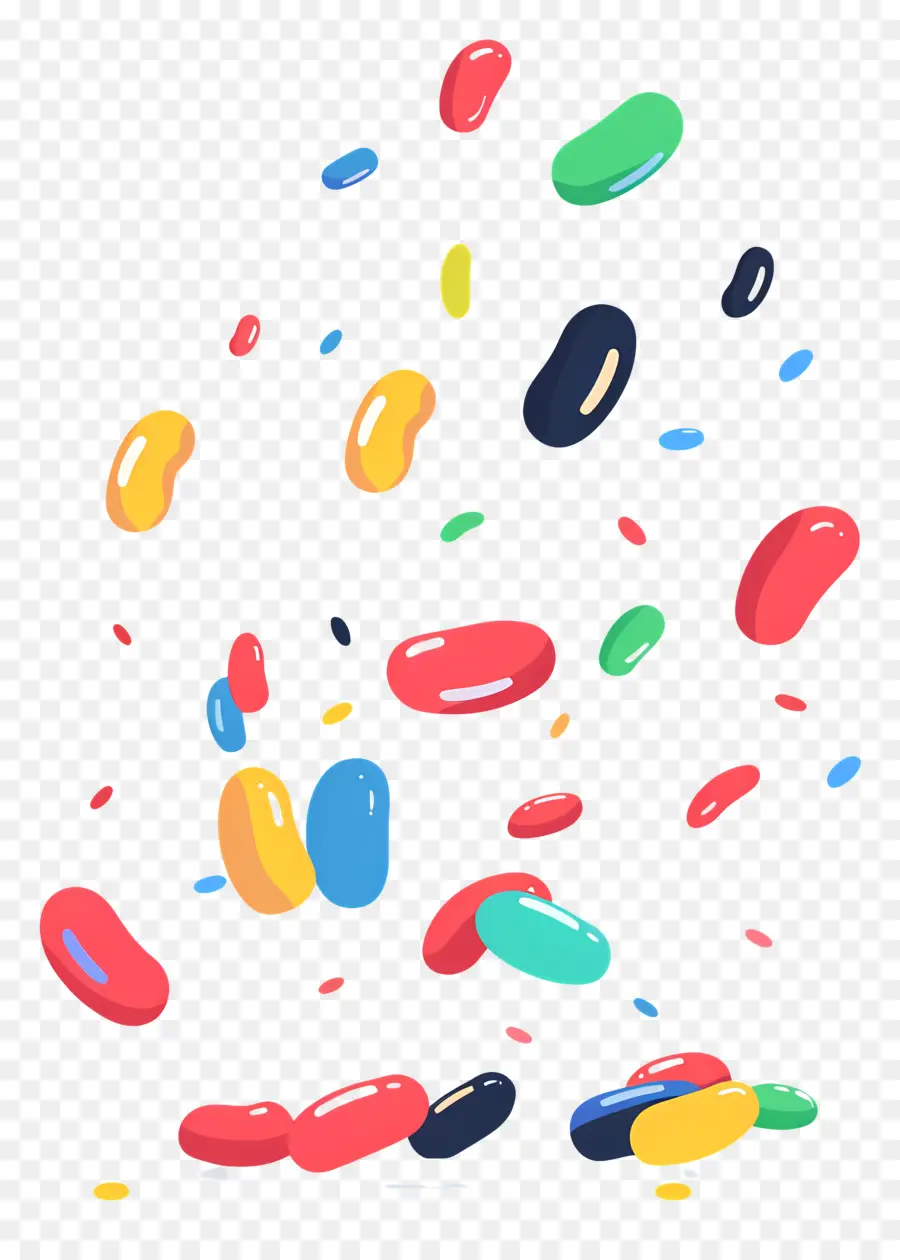 Jelly Beans，Frijolitos Confitados PNG