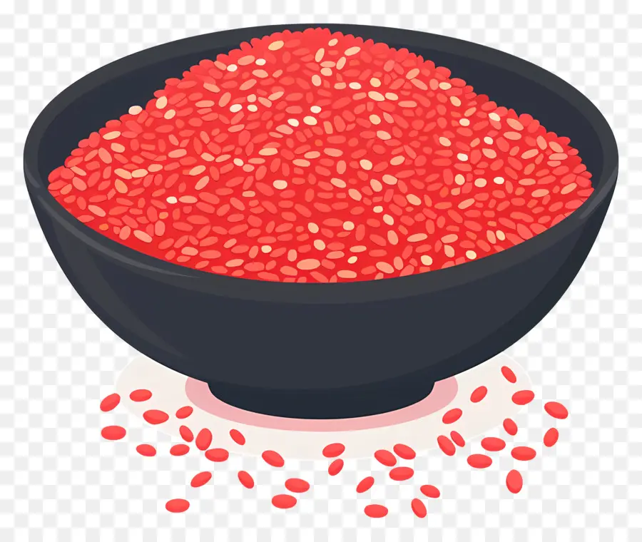 La Levadura Roja De Arroz，Semillas Rojas PNG