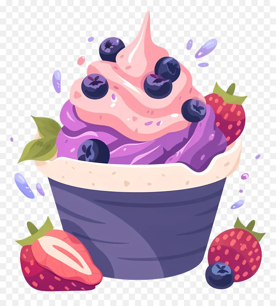 Helado De Yogur，Magdalena PNG