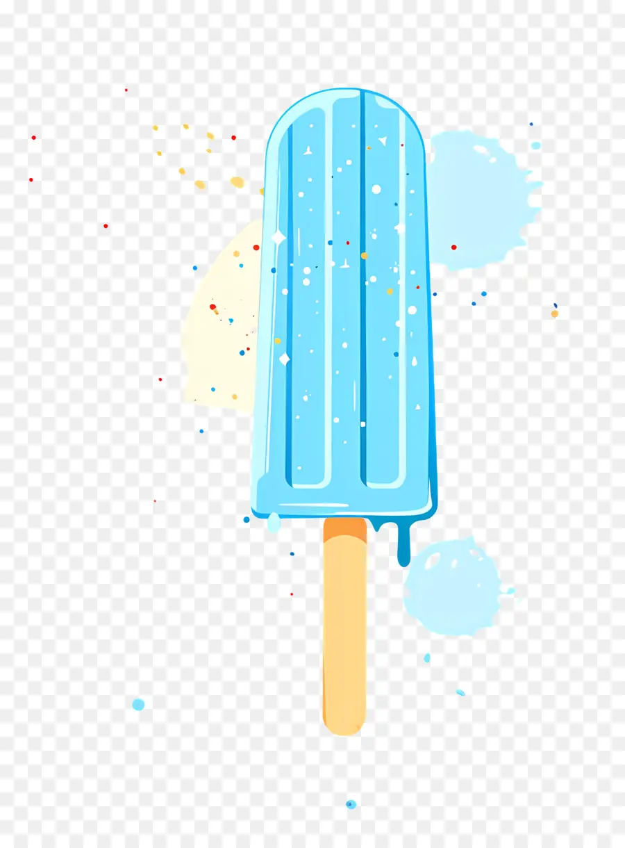 De Paletas，Paleta Azul PNG