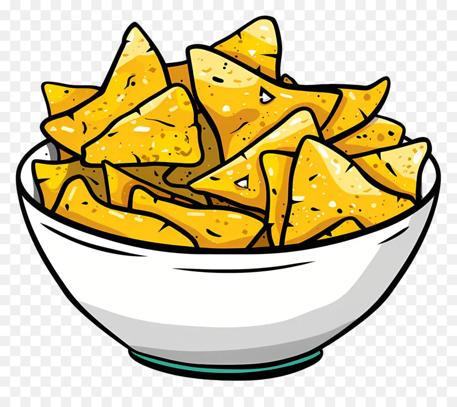 Fichas Bowl，Nachos PNG