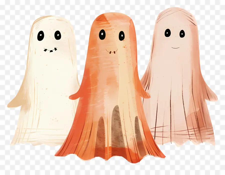 Halloween Fantasma，Los Fantasmas PNG