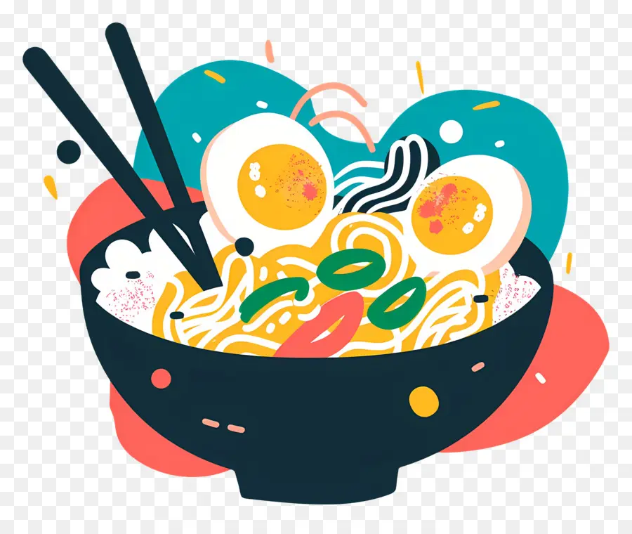 Udon，Fideos Ramen PNG