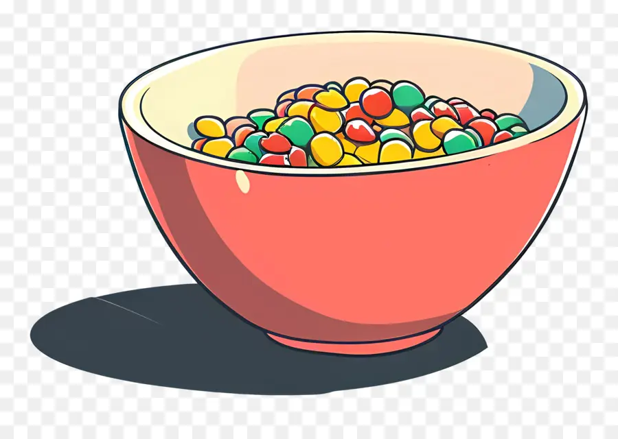 Tazón De Cereal，Jelly Beans PNG