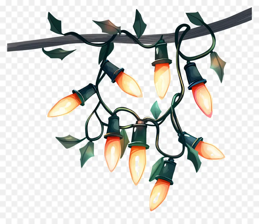 Luces De Navidad，Luces PNG