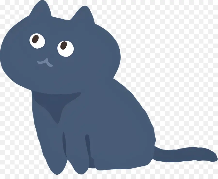 Gato De Dibujos Animados，Gato Curioso PNG