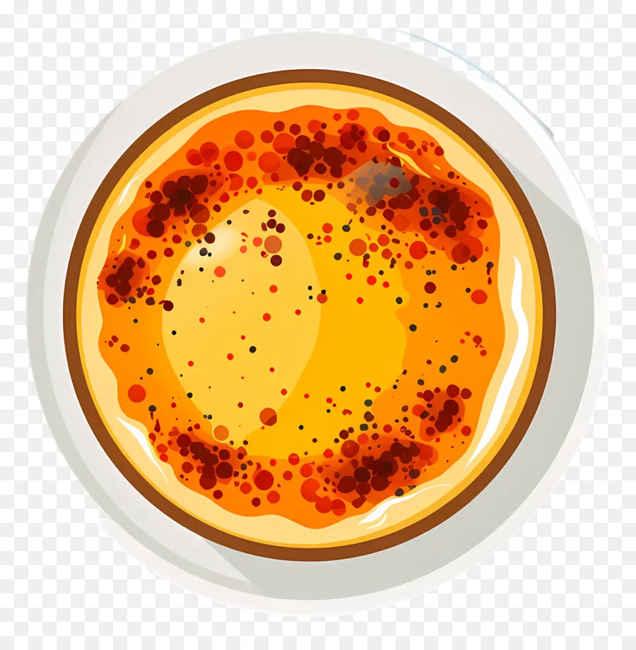 La Crème Brûlée，La Comida PNG