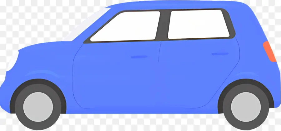 Dibujos Animados De Coches，Coche Azul PNG