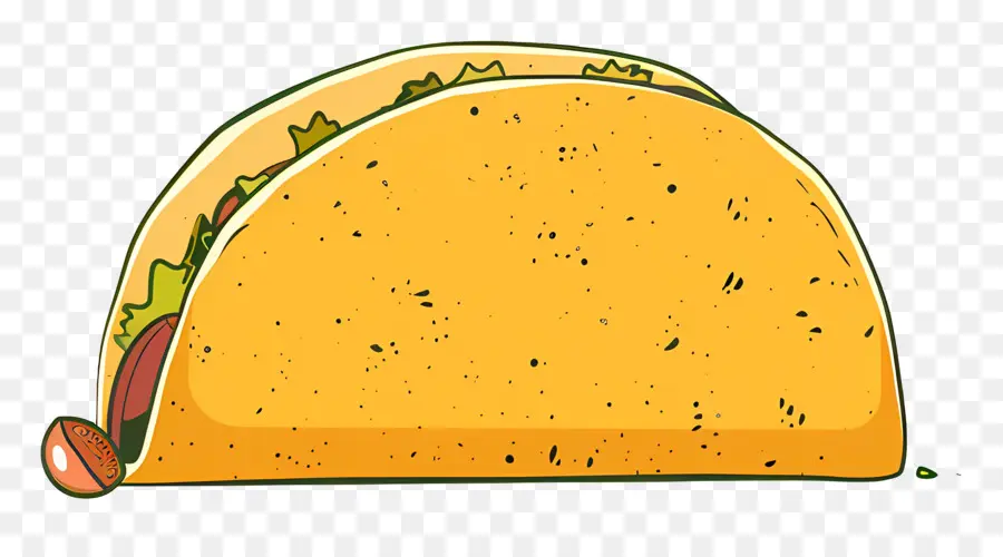 Taco，Tortilla Amarilla PNG