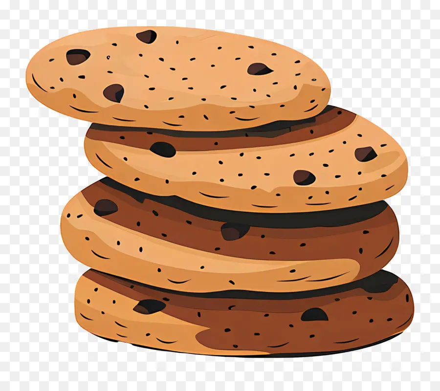 Galletas De Avena，Galletas Con Chispas De Chocolate PNG