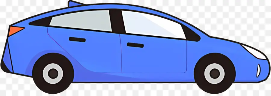 Dibujos Animados De Coches，Coche Azul PNG