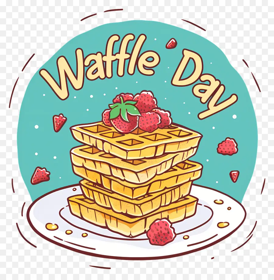 Día Nacional De Waffle，Waffles PNG