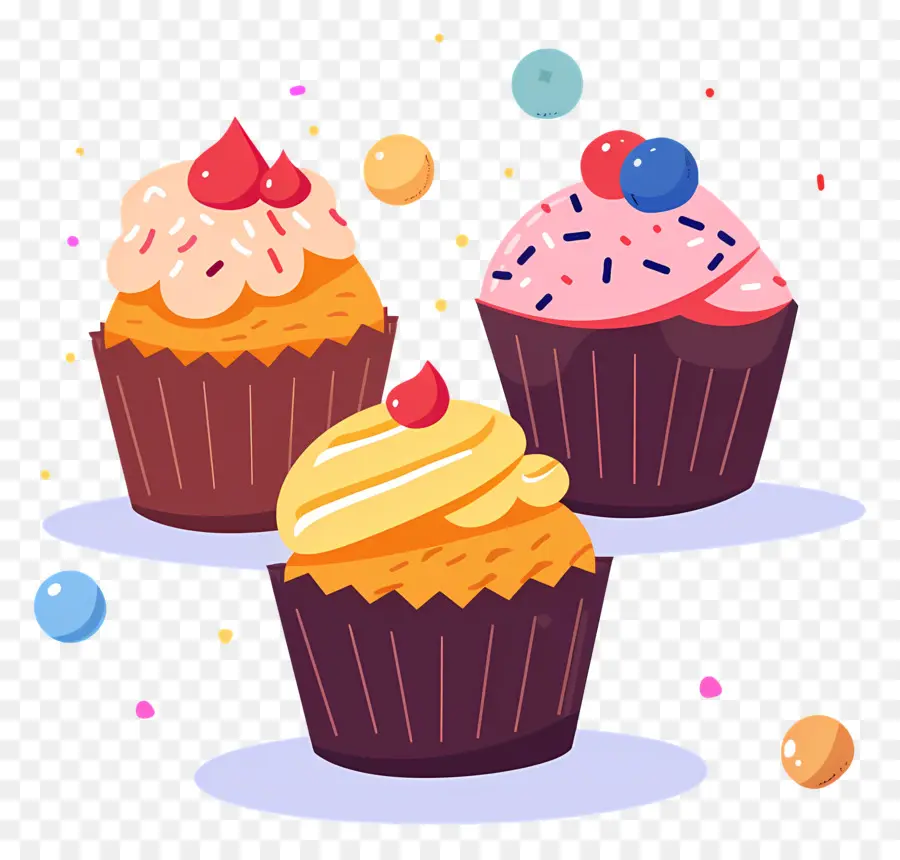 Panecillos，Cupcakes PNG