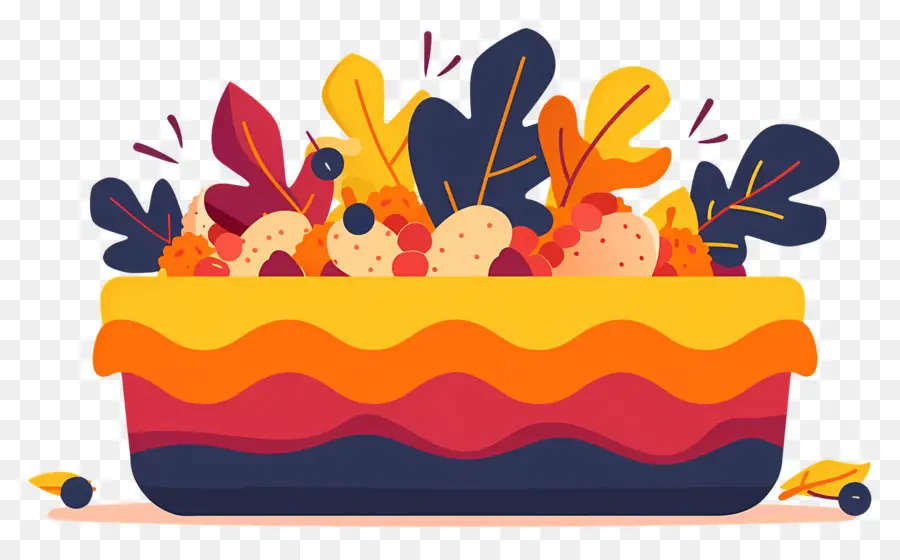 Relleno De Día De Acción De Gracias，De Colores Pastel PNG