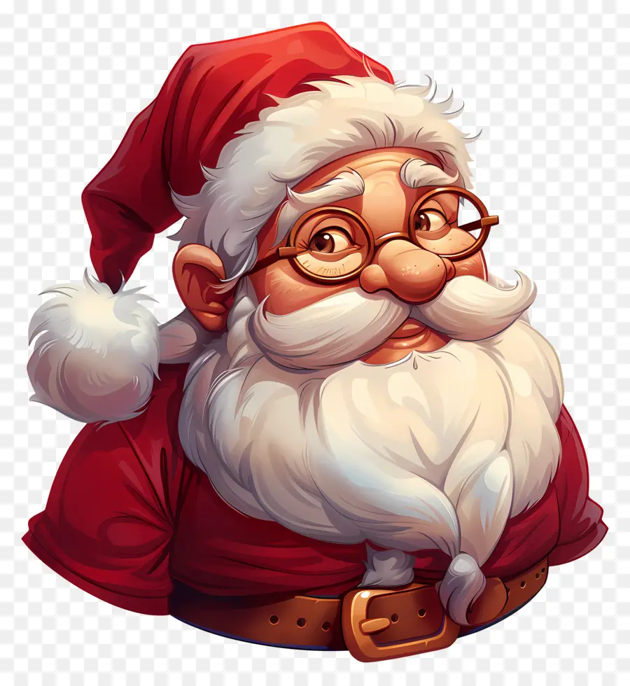 Santa Claus，Gafas PNG