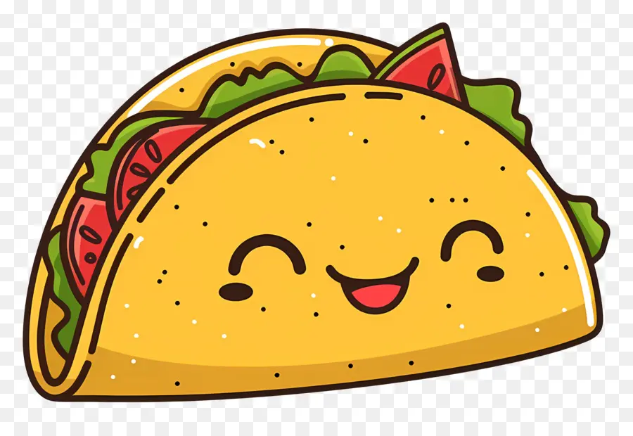 Taco，Sonriendo PNG