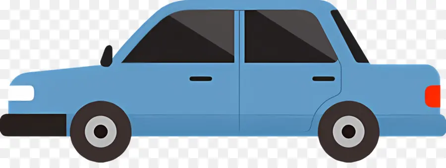 Dibujos Animados De Coches，Coche Azul PNG