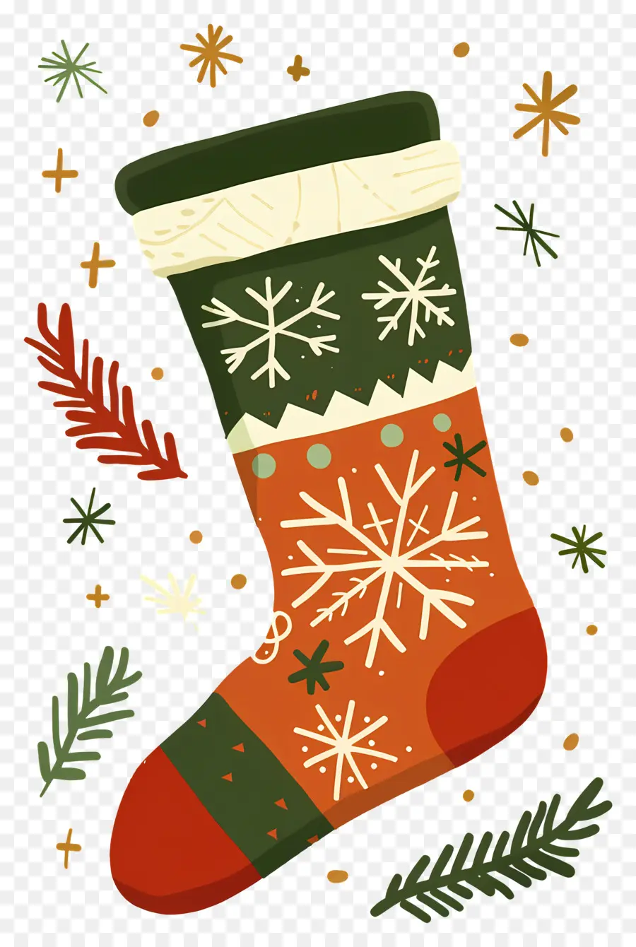 Calcetín De Navidad，Christmas Sock PNG