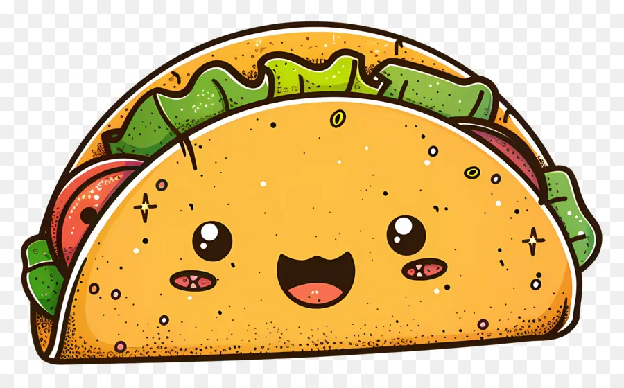 Taco，Dibujos Animados De Taco PNG