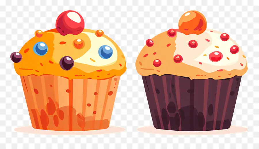 Panecillos，Cupcakes PNG