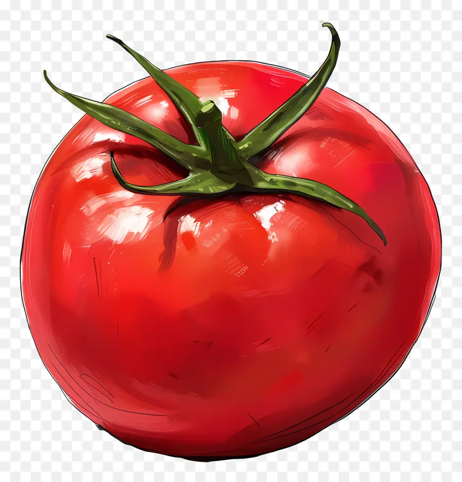 Tomate，Pintura PNG