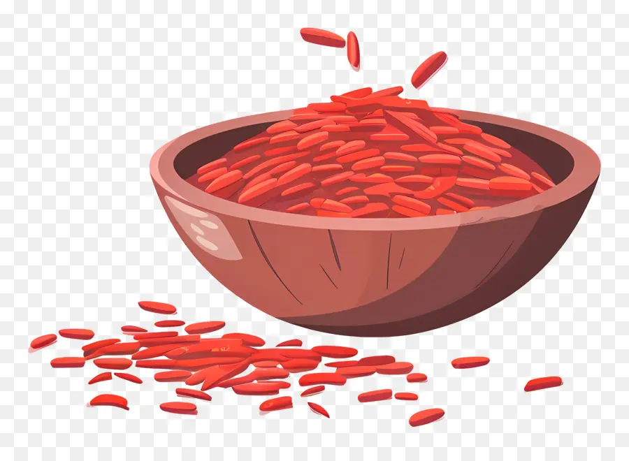 La Levadura Roja De Arroz，Semillas Rojas PNG