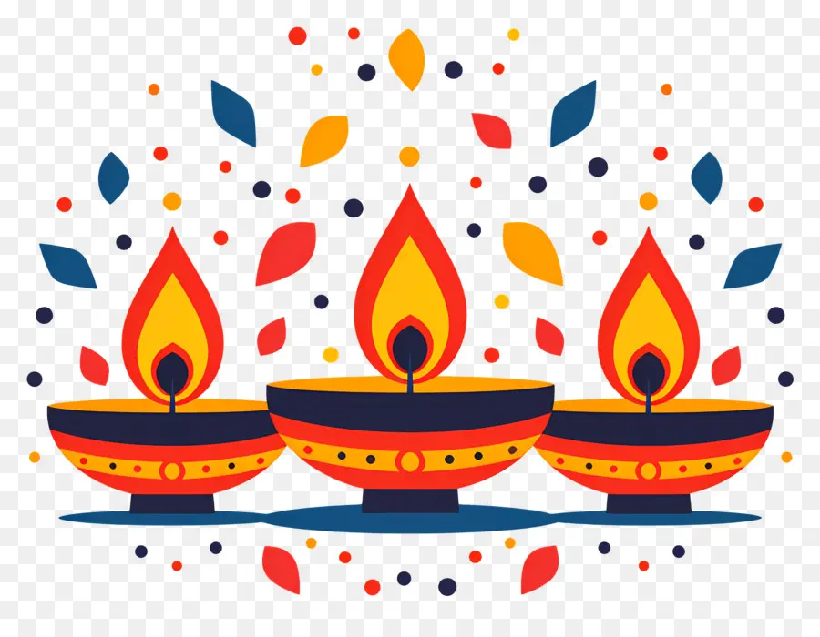 Lámpara De Aceite Diya，Diwali PNG