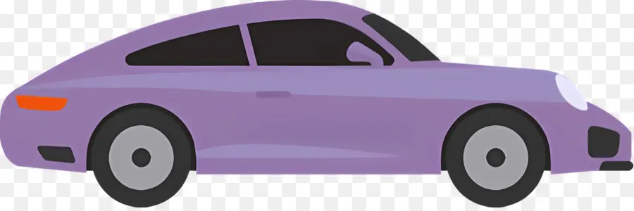 Dibujos Animados De Coches，Púrpura Coche PNG