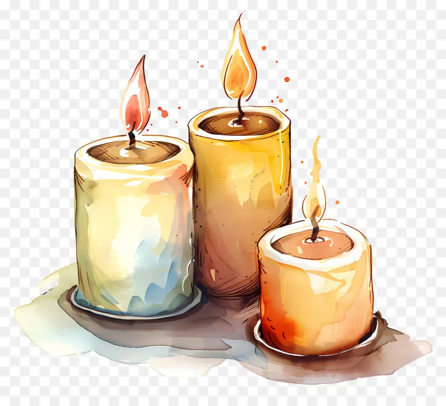 Vela，Las Velas Encendidas PNG