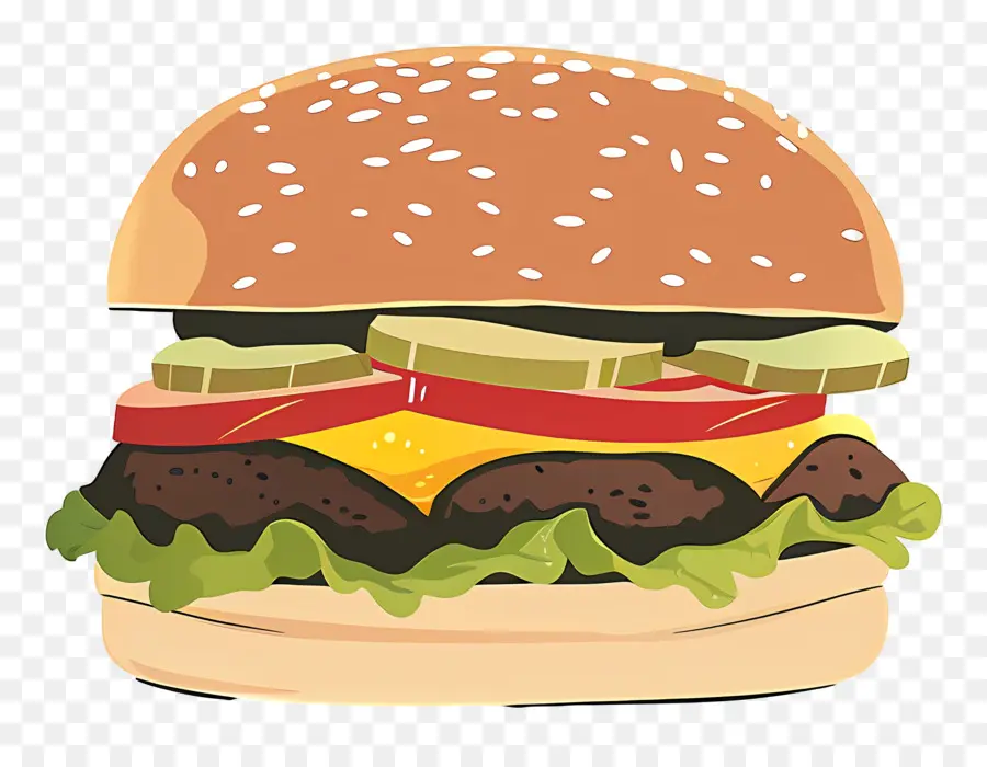 Hamburgo，Hamburguesa Con Queso PNG